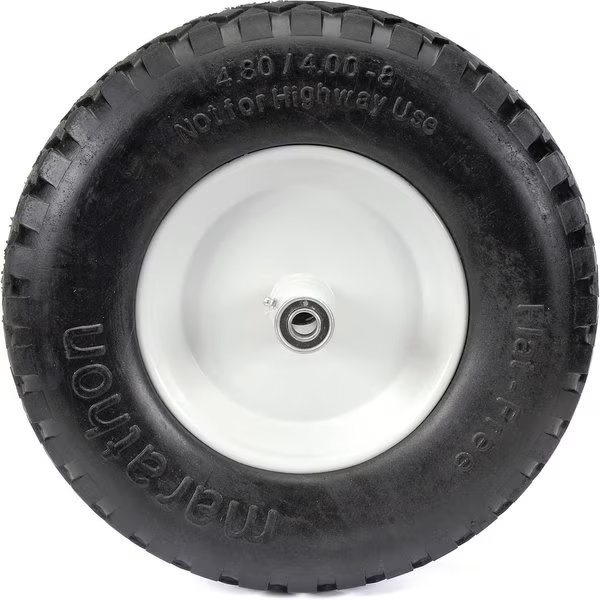 Marathon Knobby Tread Flat Free Wheelbarrow Tire, Marathon Industries, Mfr#: 00047